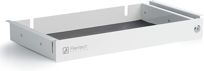 PERFECT POSTURE Max Under Desk Storage Drawer – Large Desk Drawer by PerfectPosture