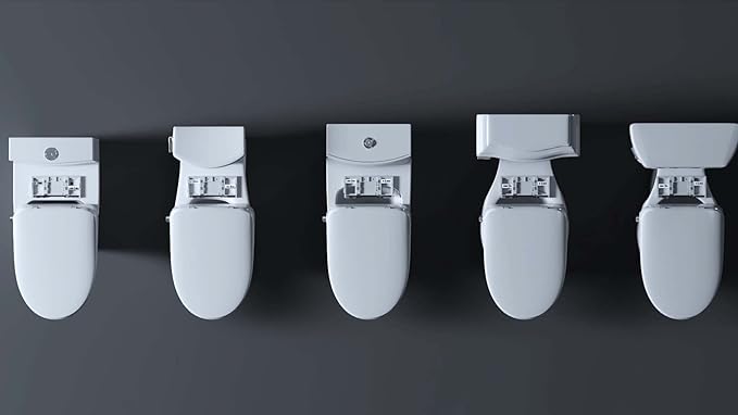 ALPHA BIDET UX Pearl Bidet Toilet Seat in Elongated White | Ultra Low Profile | - Image 5