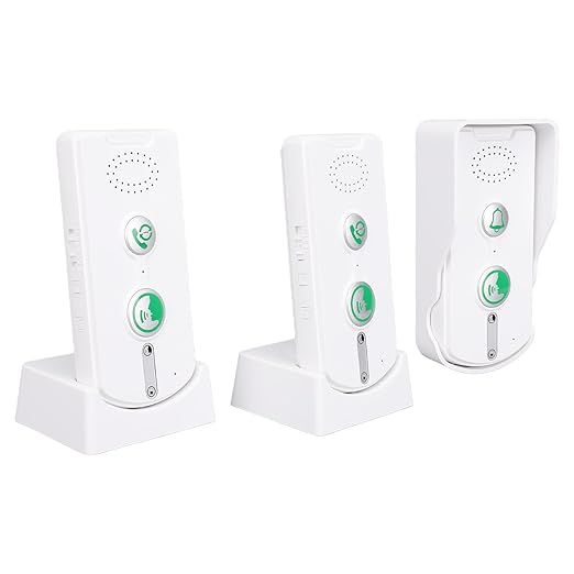 Swokely Rechargeable Wireless Intercom Unit, 2-Way Talking, 500 Meter Talking by Unknown