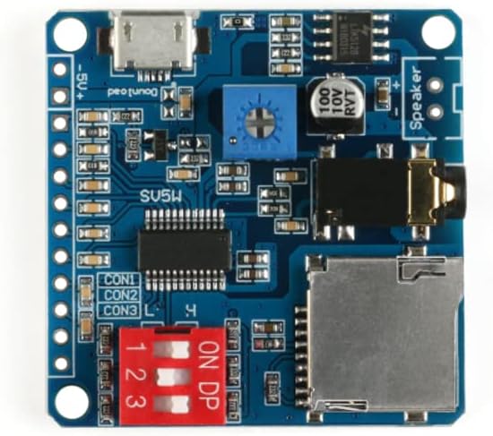 JESSINIE DY-SV5W Voice Playback Module MP3 Player Music Voice Board IO Trigger - Image 3