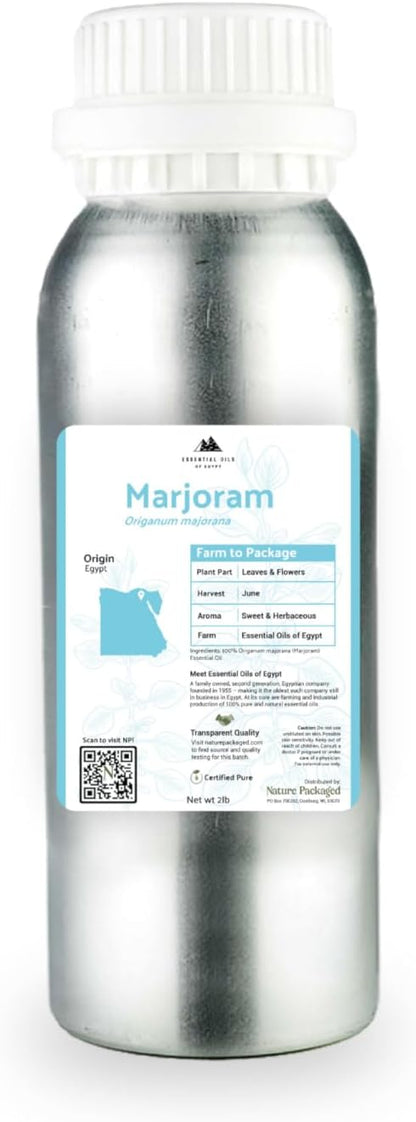 Marjoram Essential Oil by NaturePackaged