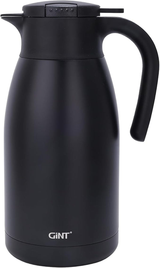 GiNT 1.9L / 64Oz Thermal Coffee Carafe, Insulated Stainless Steel Coffee Carafes by WelcometoGiNT