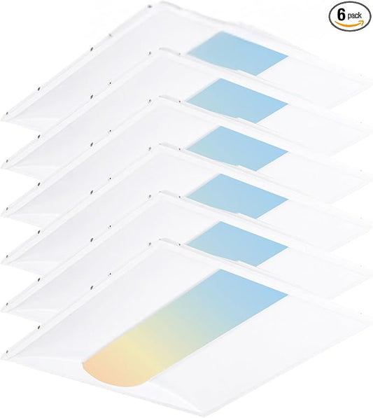 2x2 FT Center Basket LED Troffer Panel Light by LEDENERGYPLUS