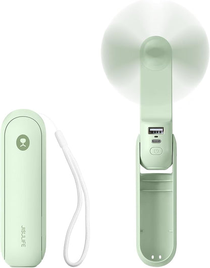 JISULIFE Portable Handheld Fan, Mini 3 In 1 by LivechillStaycool