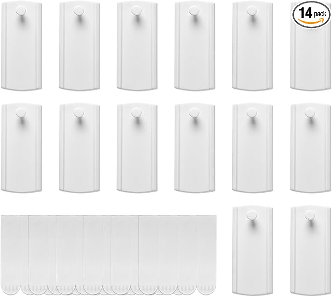 Large Universal Frame Hanger, 14 Picture Hangers, 24 Large Removable Adhesive by JELLYSUB