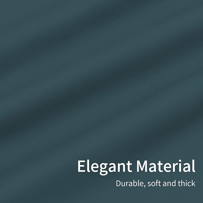Easy-Going Blackout Curtains for Bedroom, Solid Thermal Insulated Grommet and - Image 6