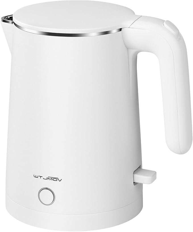 Electric Kettle Stainless Steel, 1.0L Small Water Boiler 1200W Fast Boiling by WTJMOV