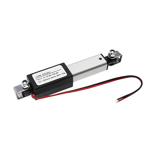 NORJIN 12V Mini Electric Linear Actuator 1.2 inch Stroke, Speed 0.6inch/s - Image 6