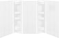 White Acrylic Tub Wall Surround 32"x 60"x 58" by NoahWilliamHome