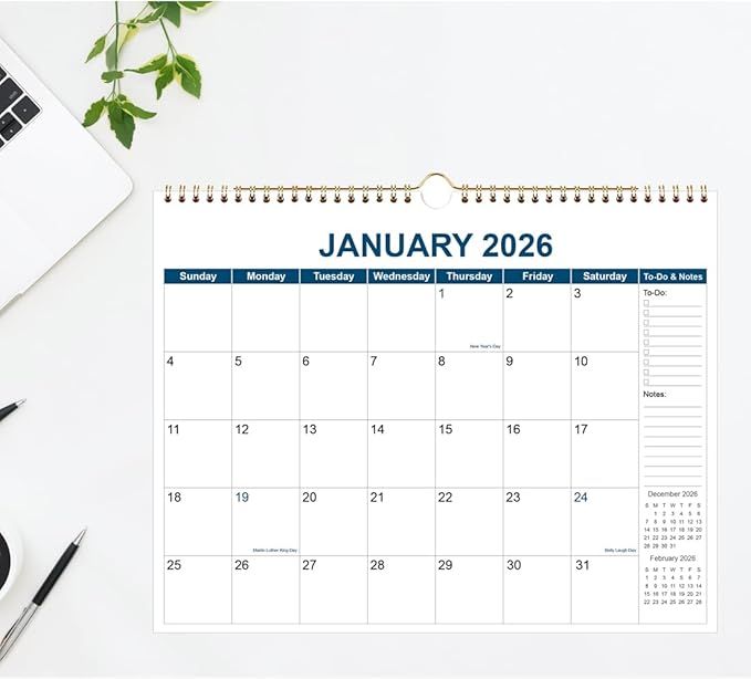 Calendar 2026 - Wall Calendar from January 2026 to December 2026, 2026 Wall - Image 6