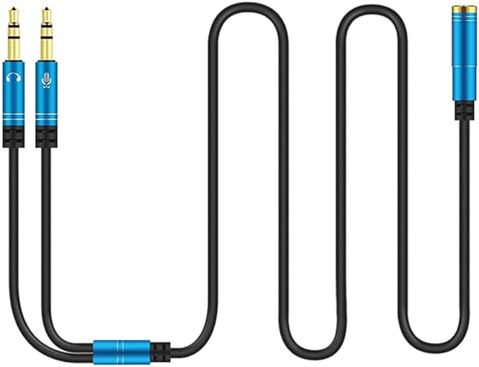 CANFON Headphone Splitter for Computer 3.5mm Female to 2 Dual 3.5mm Male by CANFON