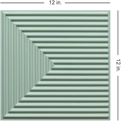 From Plain To Beautiful In Hours 9004 Depth Tier PVC 12 in x 12 in Peel and - Image 3
