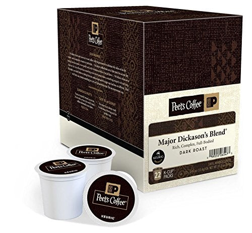 Peet's Coffee Major Dickason's Blend dark roast single serve capsules - Image 3