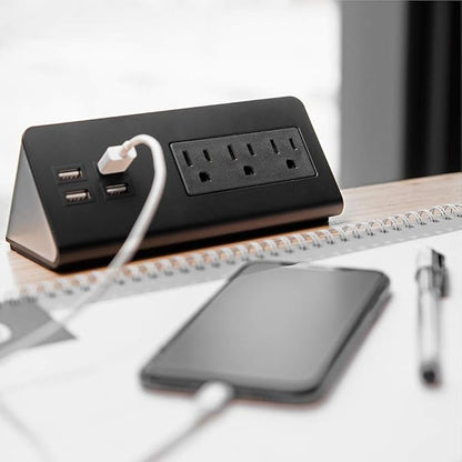 Emerising 2-Pack Desk Edge Mount Power Strips - Image 5