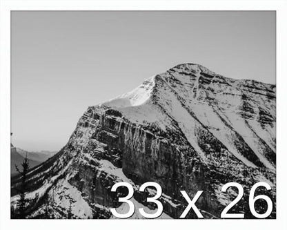 Frame It Easy 33 x 26 White Wood Frame by FrameItEasy