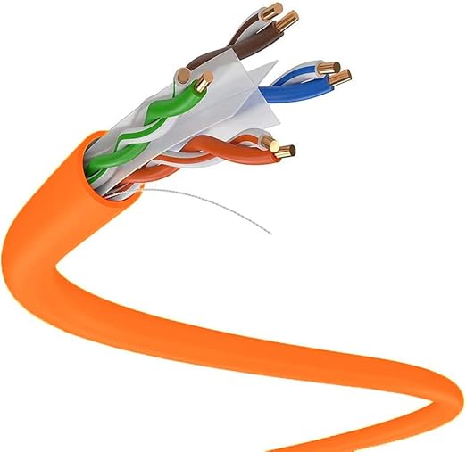 Dripstone CAT6 Ethernet Cable 1000ft Bulk Network LAN Wire 23AWG Solid UTP by Dripstone