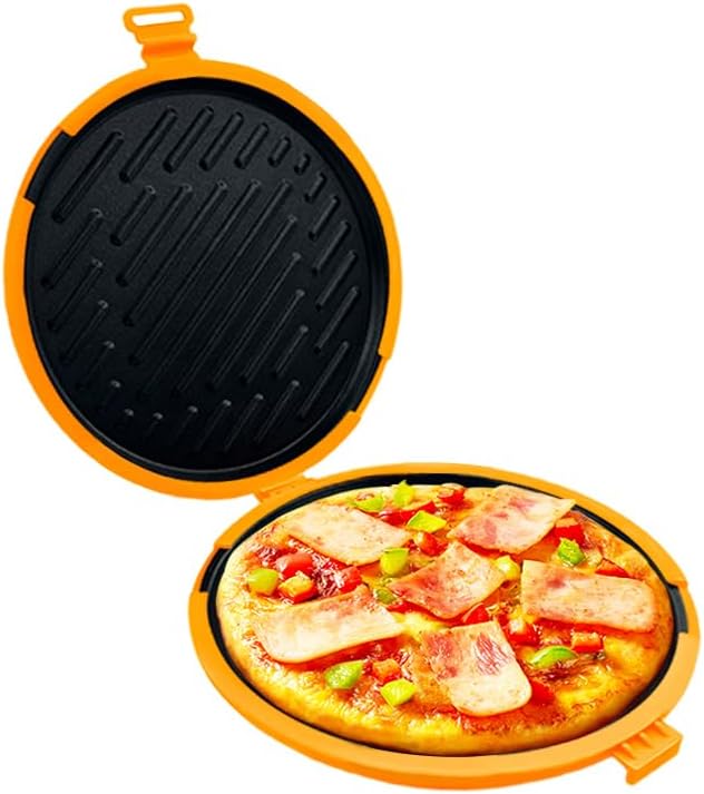 9.5" Microwave Grill Pan & Crisper Tray - Image 2