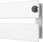 K&KALONZO Electric Towel Warmer, 18.35" W x 14.6" H Wall-Mounted Towel Heater by KKALONZO