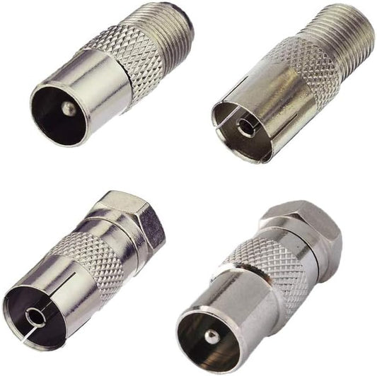 RedYutou F Type to TV Type Series （F Type Female/Male） to （TV Type Pal by RedYutou-CableConnectivity