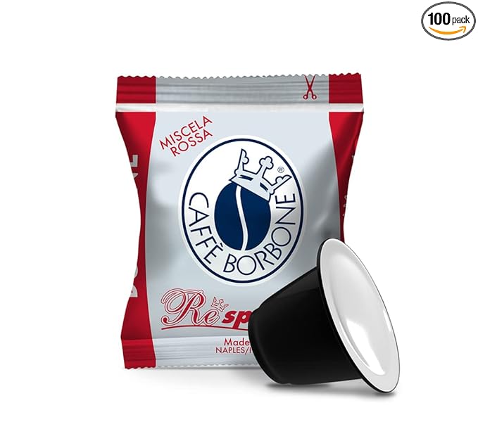 Caffè Borbone Red Blend Nespresso Compatible Espresso Coffee Pods by Caff%C3%A8BorboneAmerica