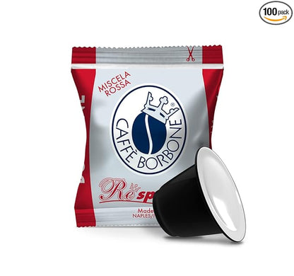 Caffè Borbone Red Blend Nespresso Compatible Espresso Coffee Pods by Caff%C3%A8BorboneAmerica
