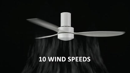 SMAAIR 52" Smart Flush Mount Ceiling Fans - Image 2