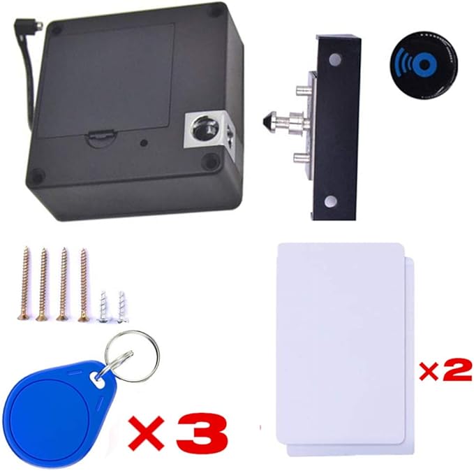 Electronic Cabinet Lock, RFID Electronic Cabinet NFC Function Supported Hidden - Image 3