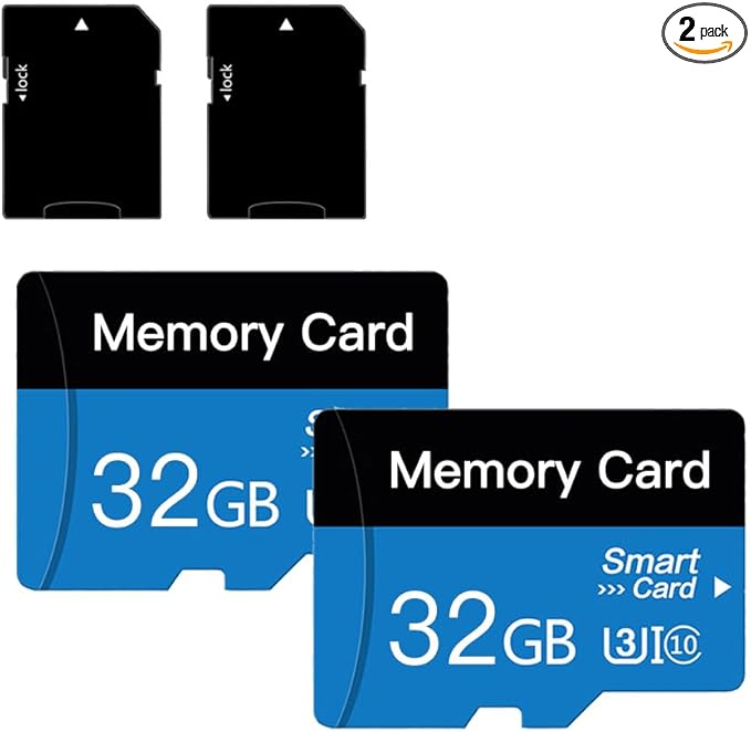 2 Pack 32 GB Micro Memory Card by Unknown