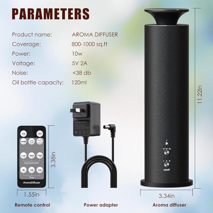 Waterless Diffuser Machine Scent Air Machine Covers 1800 Sq Ft - Image 4