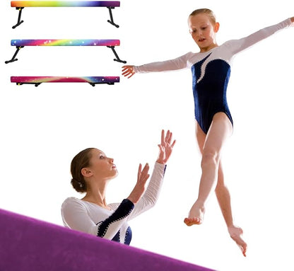 Wesky Adjustable Balance Beam, High and Low Floor Beam Gymnastics Equipment - Image 3