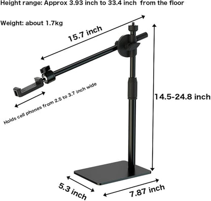 HVAYING Overhead Phone and Camera Mount Stand - Image 5