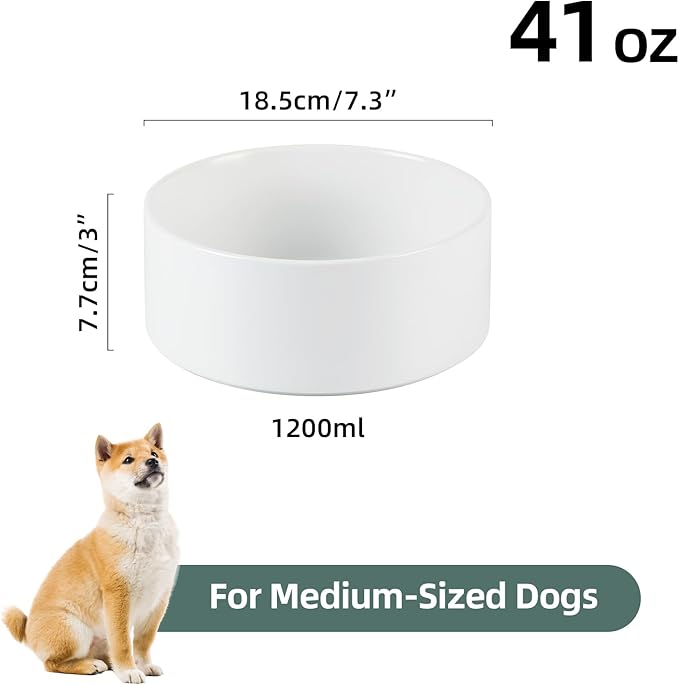 Ceramic Dog Bowl, Food and Water Bowl - Image 2