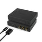 SMSL PS100 Digital to Analog Audio Converter, USB/Optical/Coaxial/HDMI ARC to by AOSHIDA