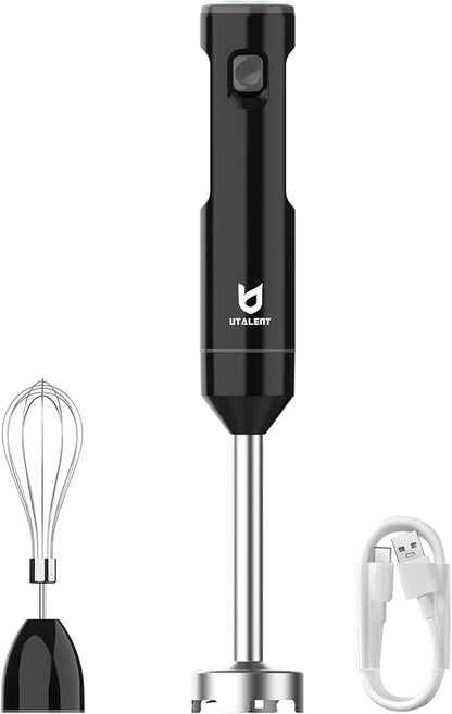 Cordless Hand Blender, UTALENT Variable Speed Immersion Blender handheld by Utalent