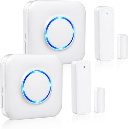 Door Chime, Satisure Wireless Door Open Contact Sensor Alarm Chime by Satisure