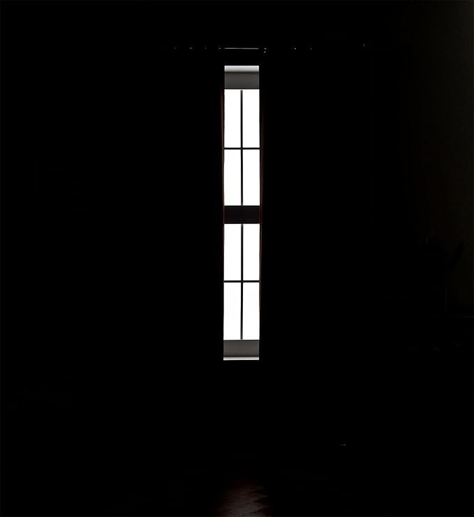 MIUCO Room Darkening Soild Grommet Window Blackout Curtains Two Panels - Image 3