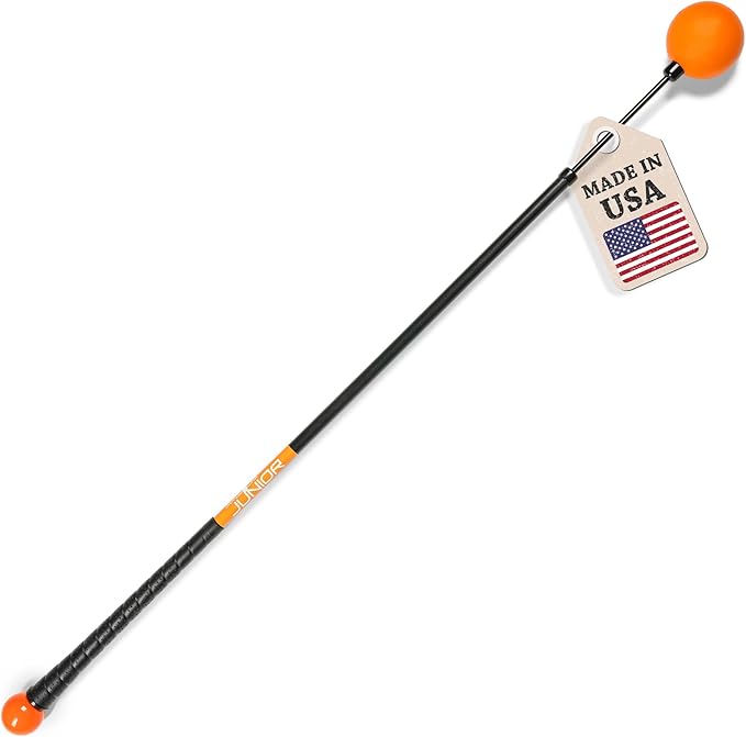 Orange Whip Golf Swing Trainer Aid Patented & Made in USA by OrangeWhip