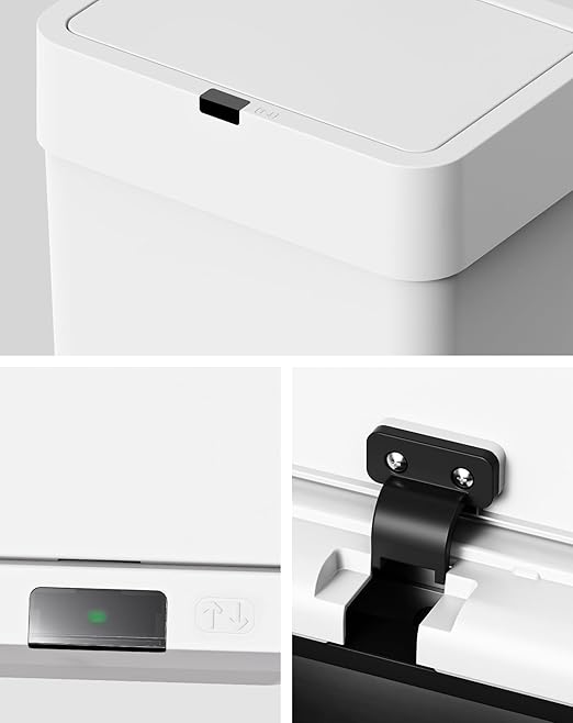 Cesun Bathroom Trash Can with Lid, 4 Gallon Motion Sensor Garbage Can Automatic - Image 7