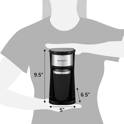 Elite Gourmet EHC-112B Personal Single-Serve Compact Coffee Maker Brewer - Image 7