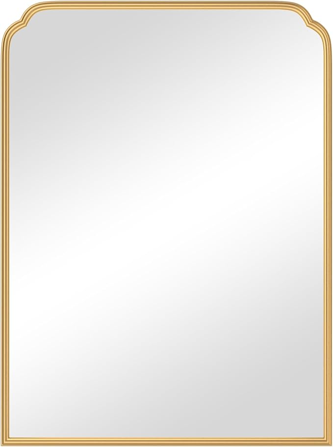 30X40 Inch Gold Bathroom Mirror - Image 9