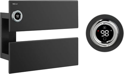 P&Bhusri Electric Heated Towel Rack, Fast Heating and Drying by PBhusri