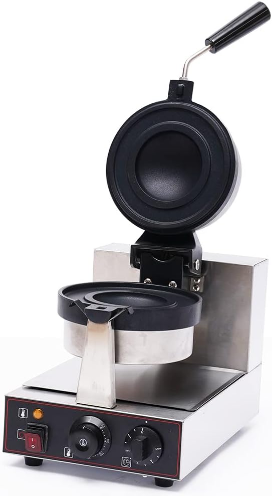 Electric Burger Baking Machine Commercial Cone Maker Double-Sided Constant by Unknown