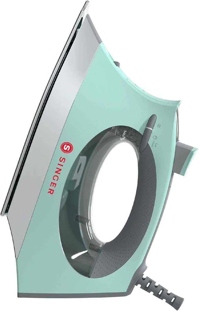 SINGER SteamCraft Plus Digital Display Iron, Five Fabric Settings, OnPoint Tip by Singer%C2%AE