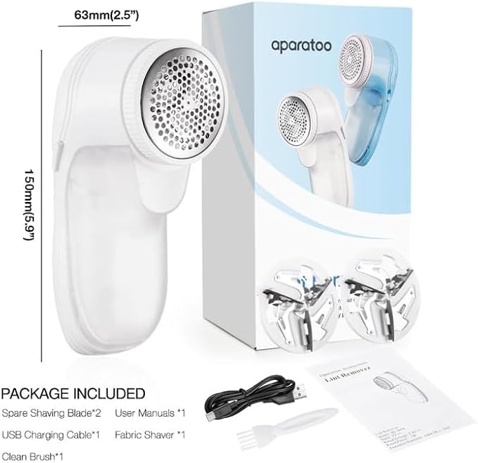 Fabric Shaver, Lint Remover for Clothes, Electric Lint Remover - Image 7