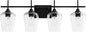 VONLUCE Bathroom Vanity Light, 4 Light Bathroom Light Fixture Over Mirror by Vonluce