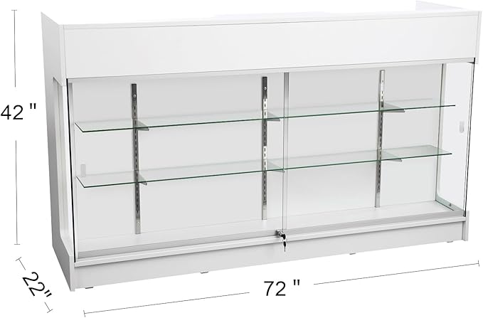 72" W x 22" D x 42" H - Image 2