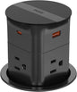 Pop Up Outlet for Countertop, Recessed Power Strip, Power Grommet 3.15 inch by Jgstkcity