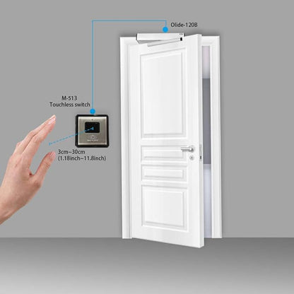 Olideauto Olide-120B Touchless Automatic Door Opener Wave Sensor Switch to - Image 3