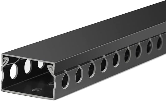 ZhiYo Cable Raceway 156in, Server Rack Cable Management Under Desk Cord by ZhiYo