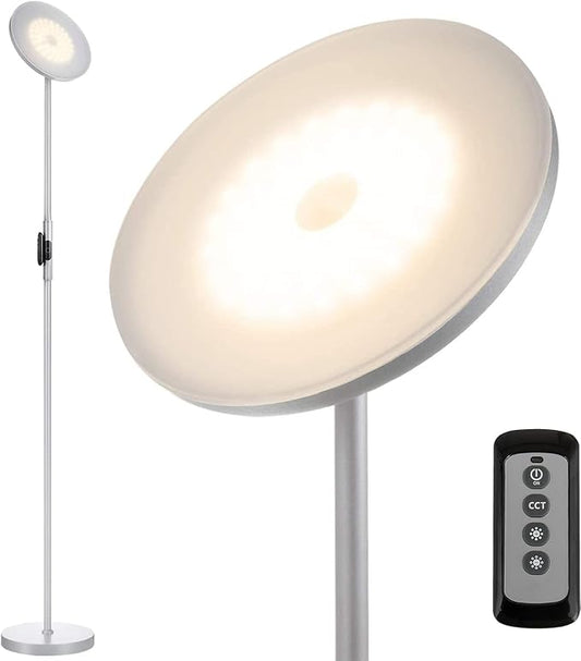 JOOFO Floor Lamp, 30W/2400LM Sky LED Modern Torchiere 3 Color Temperatures by JOOFO